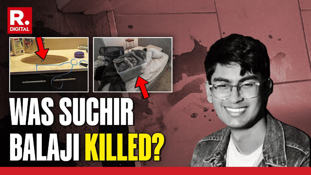 Republic access exclusive crime scene footage of ransacked apartment of Open AI whistleblower Suchir Balaji who was killed in November last year