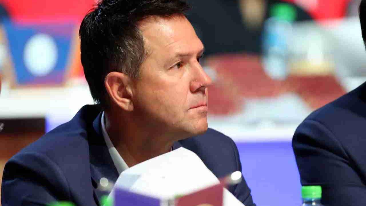 Ricky Ponting during IPL Auction