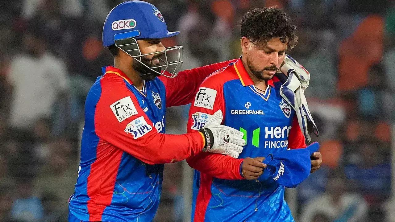 rishabh pant fun with kuldeep yadav in duleep trophy match 