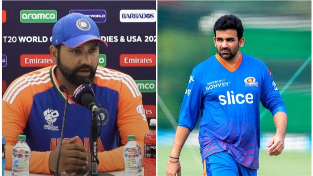 Rohit Sharma and Zaheer Khan