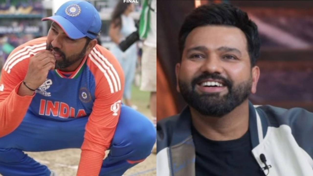 rohit sharma reveals why he eat barbados pitch soil after t20 world cup