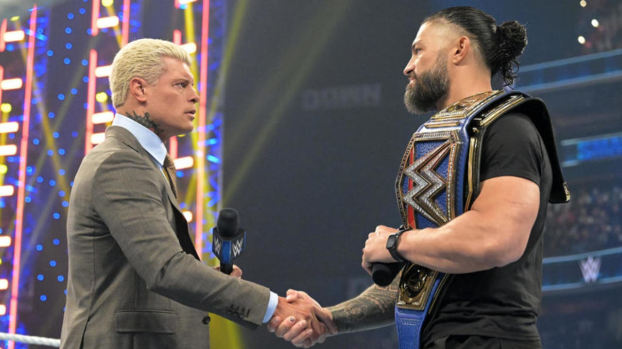 Roman Reigns and Cody Rhodes