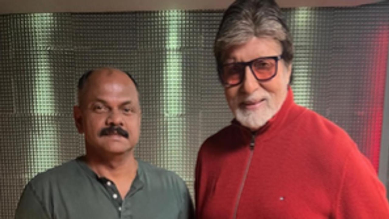 Roshan Andrews and Amitabh Bachchan