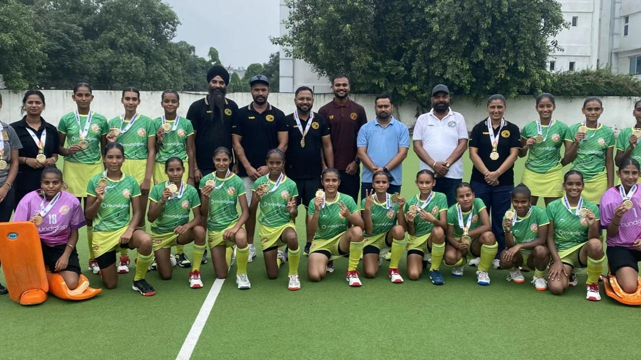 Roundglass Punjab hockey academy team