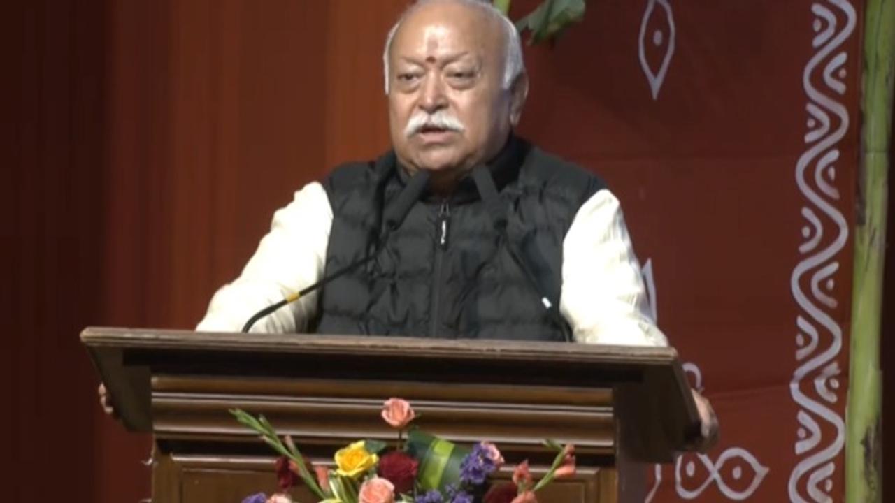 RSS Chief Mohan Bhagwat 