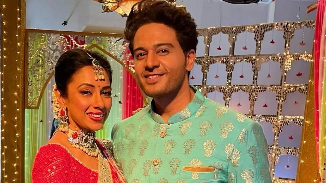 Rupali Ganguly and Gaurav Khanna