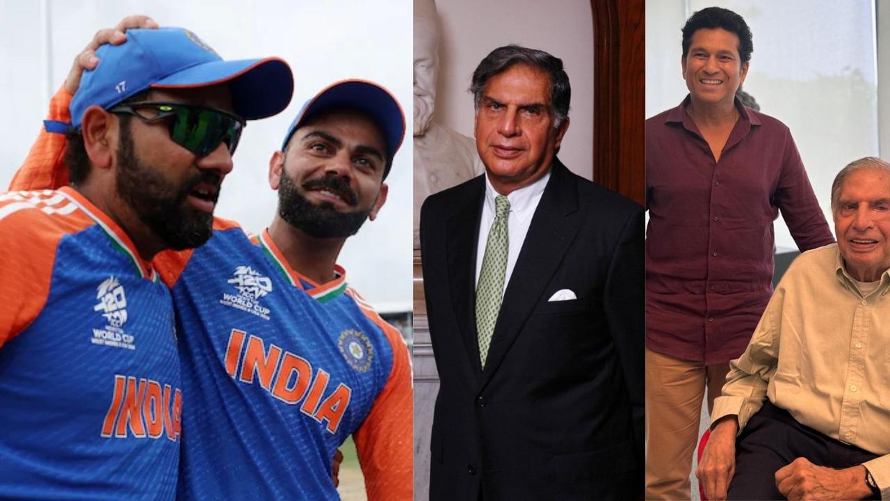 sachin kohli rohit and all other indian cricketers pay tribute to ratan tata