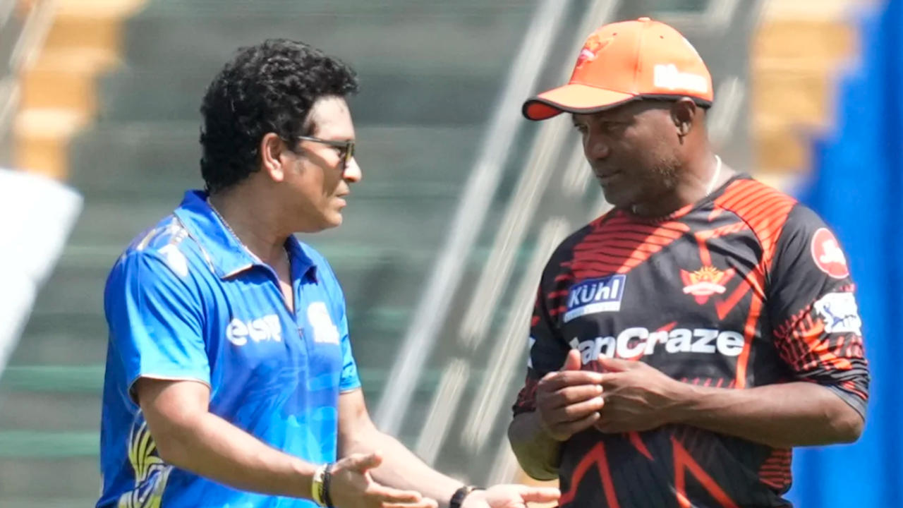 Sachin Tendulkar and Brian Lara