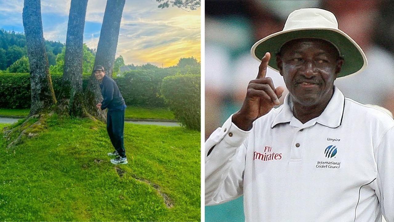 Sachin Tendulkar has apparently Roasted Steve Bucknor