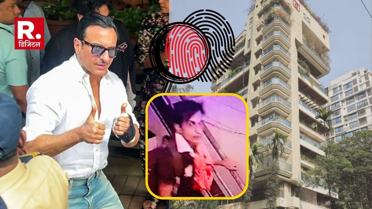 Saif Ali Khan Attack News Several fingerprints accused found at residence