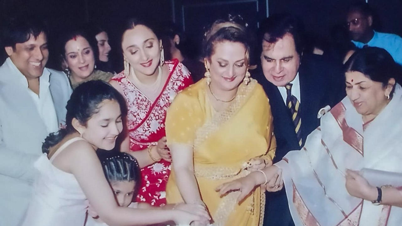 Saira Banu celebrated her 80th birthday 