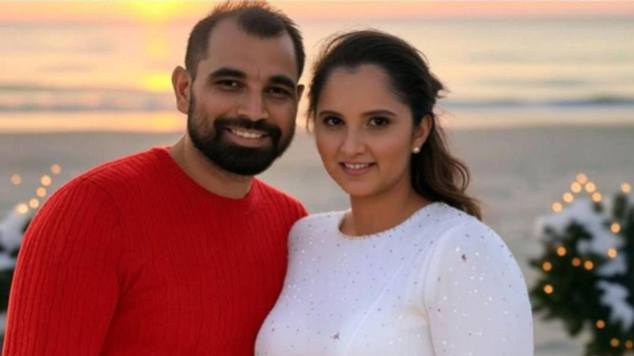 Sania Mirza and Mohammed Shami