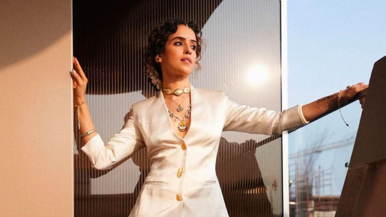 Sanya Malhotra graces IFFI 2024 in ethnic glam.