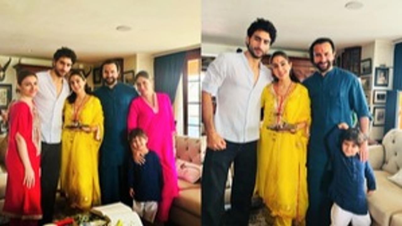 Sara Ali khan Celebrate Raksha Bandhan 