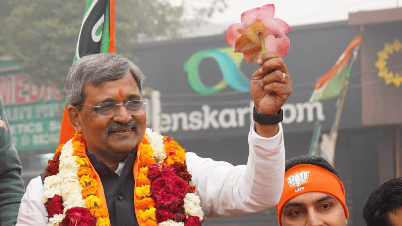 Satish Upadhyay, BJP candidate from Malviya Nagar, Delhi Elections