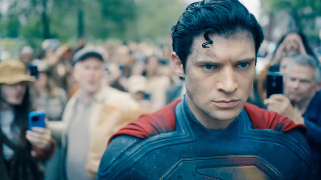 Scene from teaser trailer of Superman