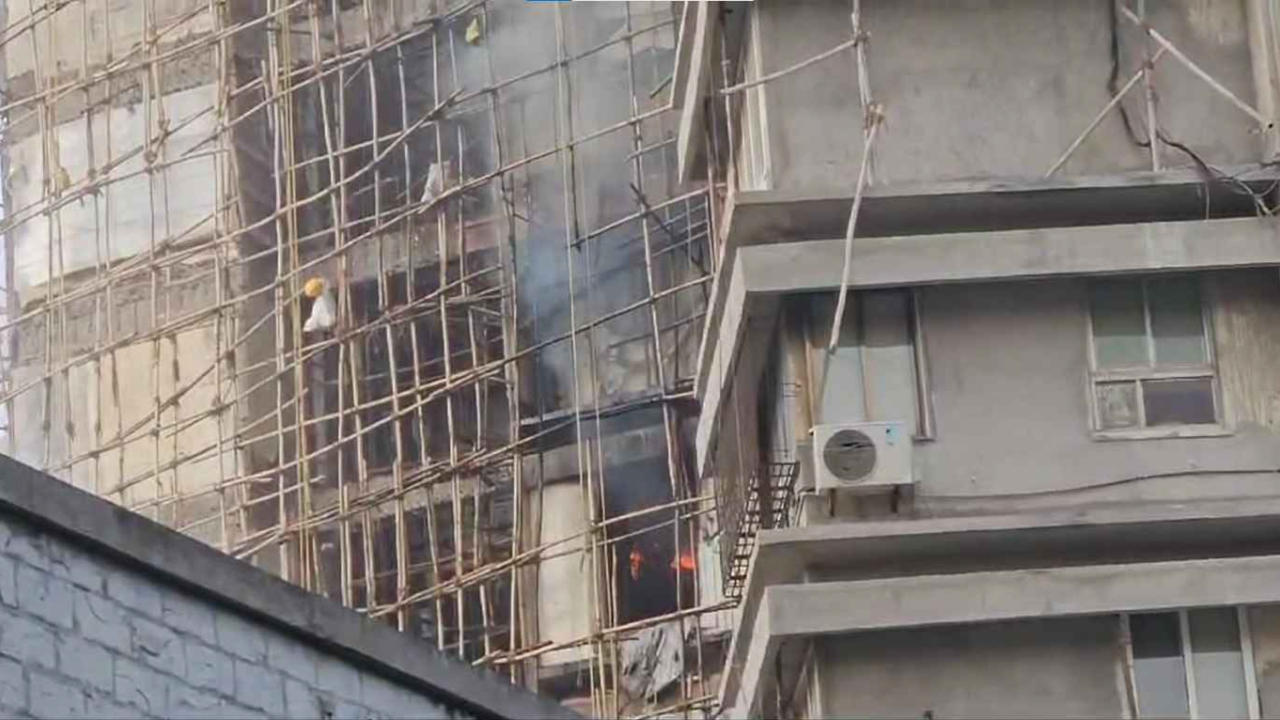 Massive Fire Breaks Out at Vaitarna Building in Mumbai's Worli