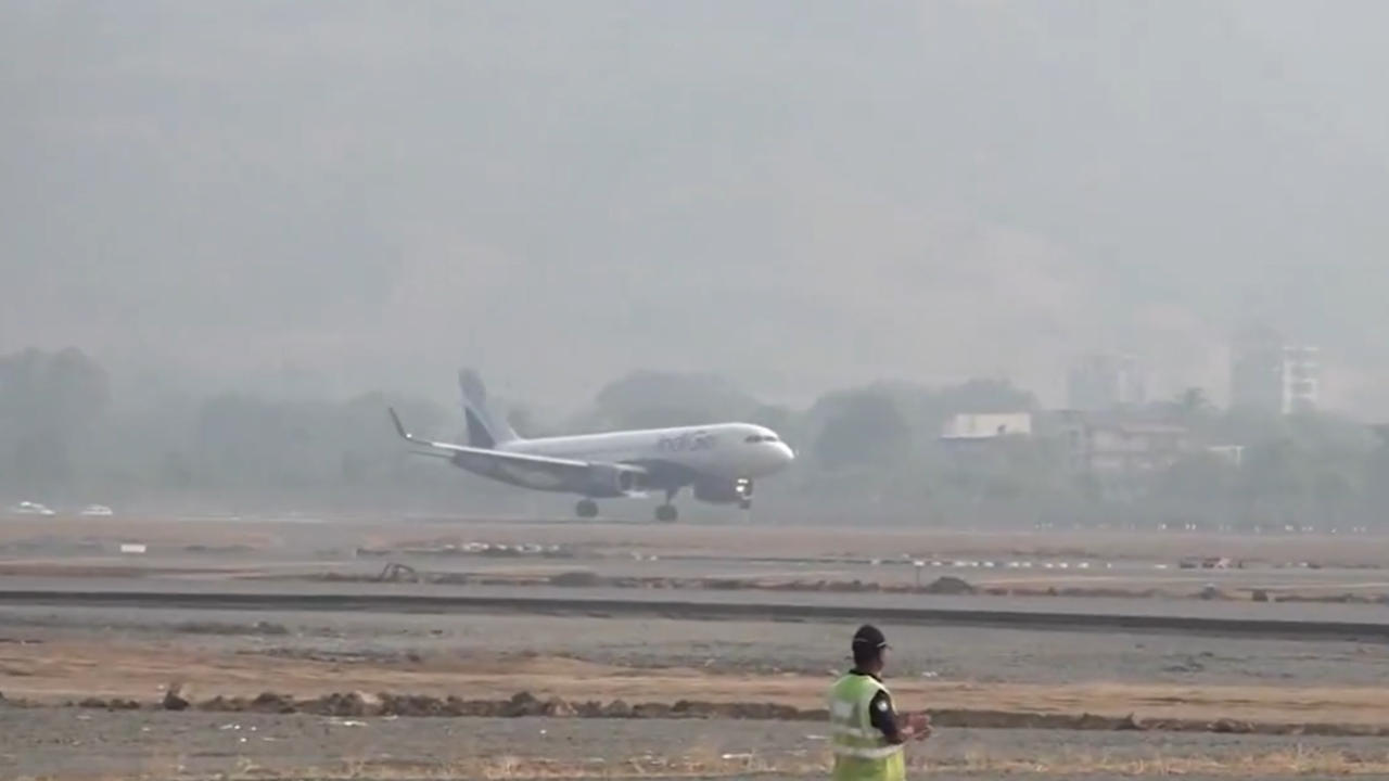 Navi Mumbai Airport Completes First Commercial Flight Test Successfully