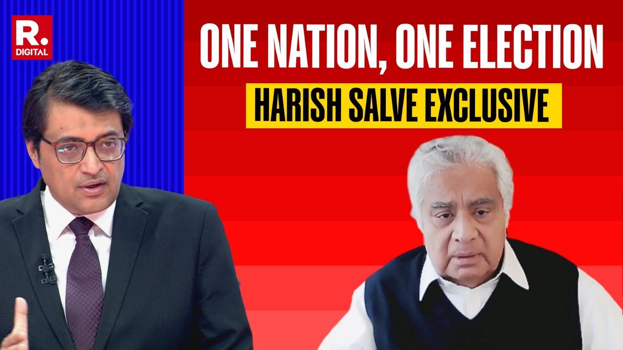 Congress Calling ONOP 'Weapon of Mass Distraction’ Lacks Logic: Harish Salve Tells Arnab 