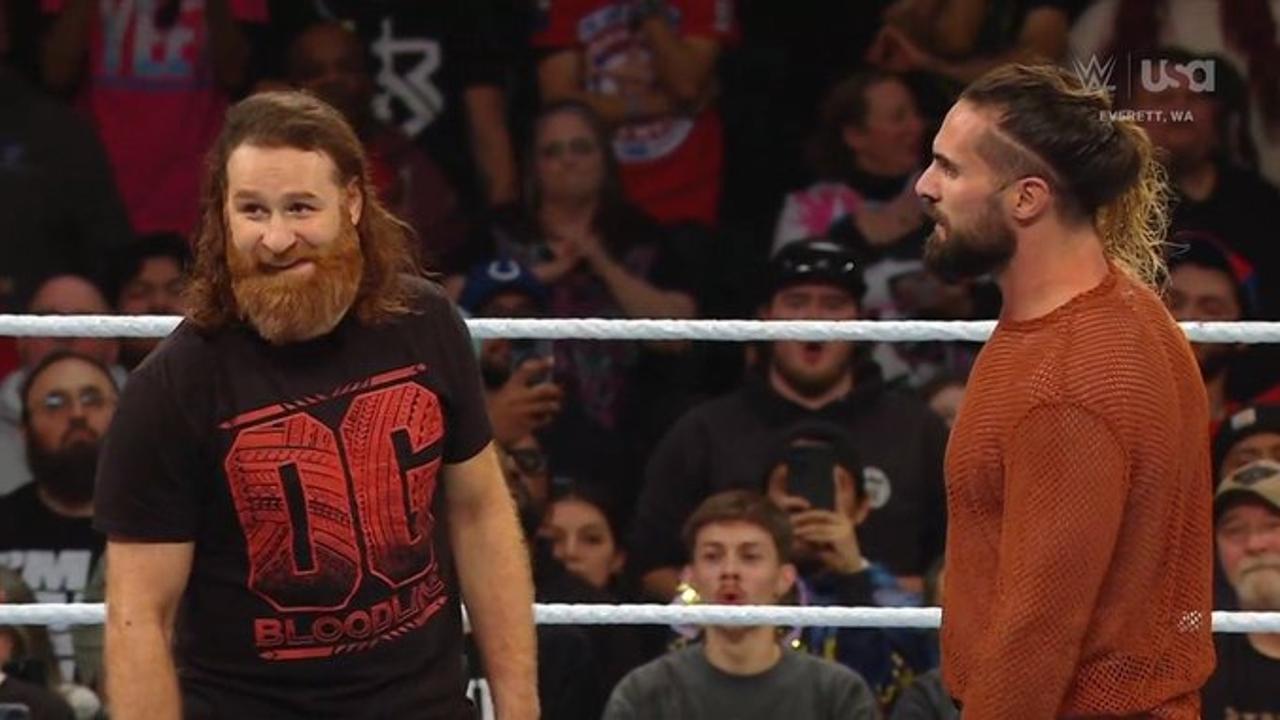 Seth Rollins and Sami Zayn