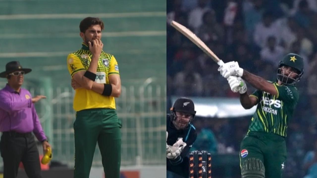 Shaheen Afridi and Fakhar Zaman