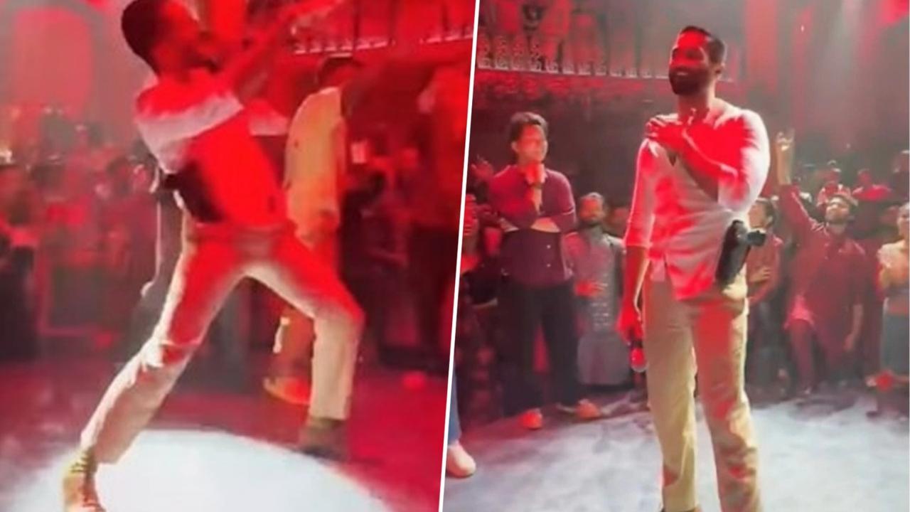 Shahid Kapoor grooving to song from Kaminey on sets of Deva