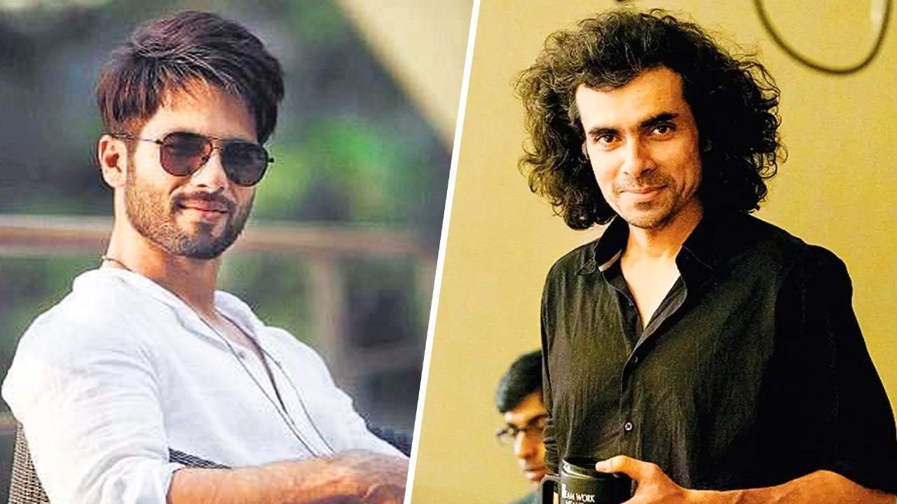 Shahid Kapoor (L), Imtiaz Ali (R)