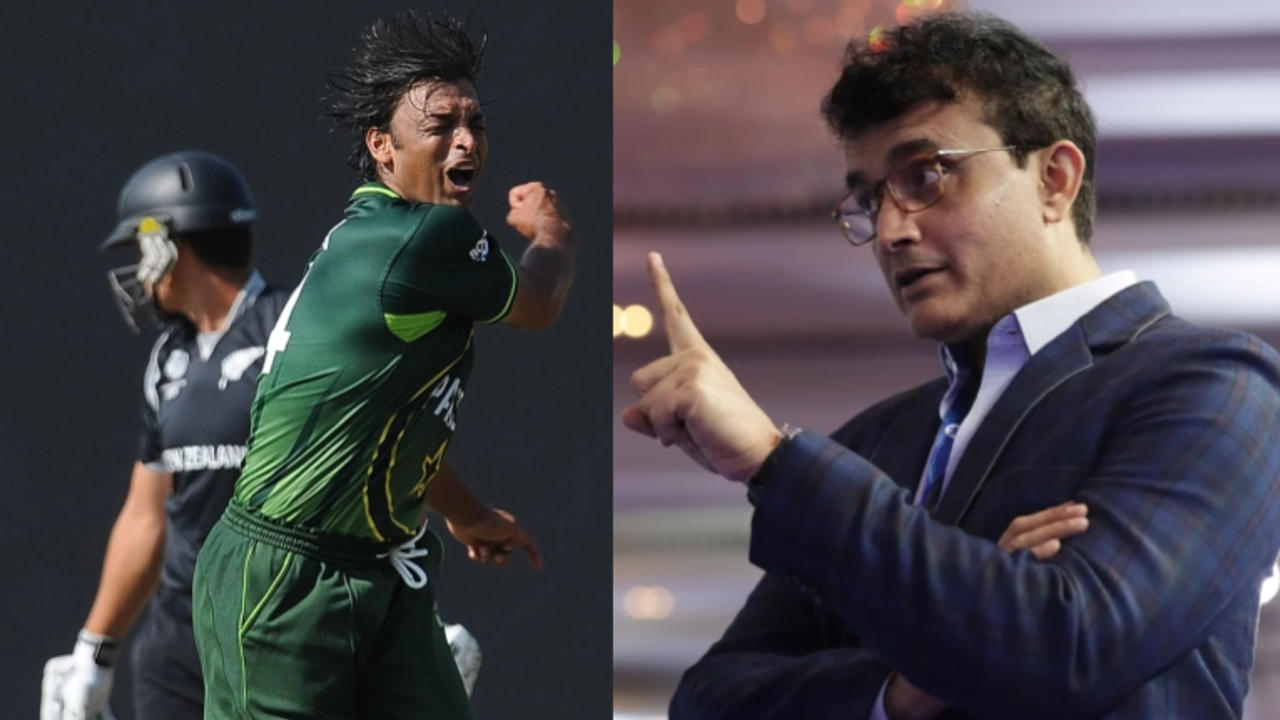 Shoaib Akhtar and Sourav Ganguly