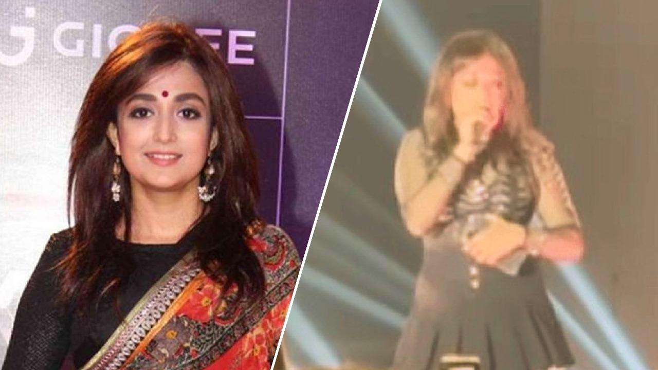 Singer Monali Thakur walks out of concert in Varanasi