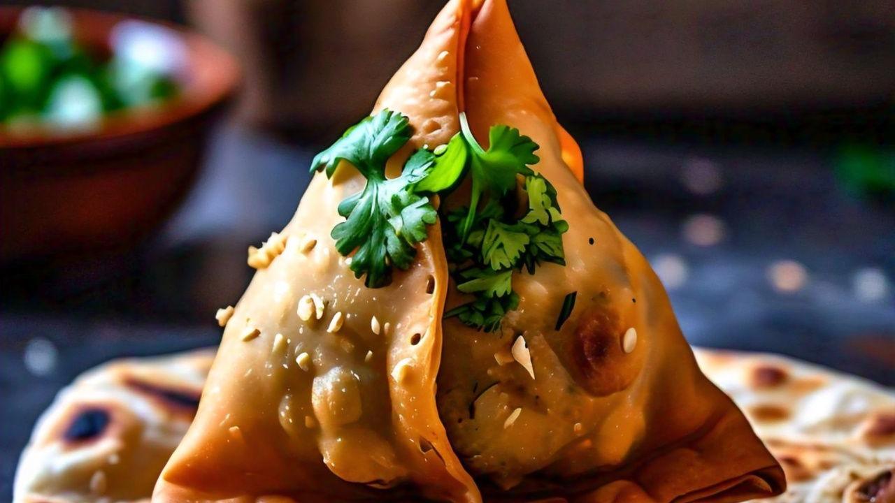 Singhare ka samosa 