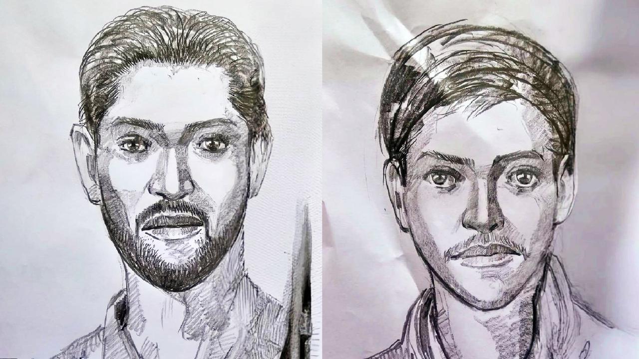 Sketches of Pune gangrape accused