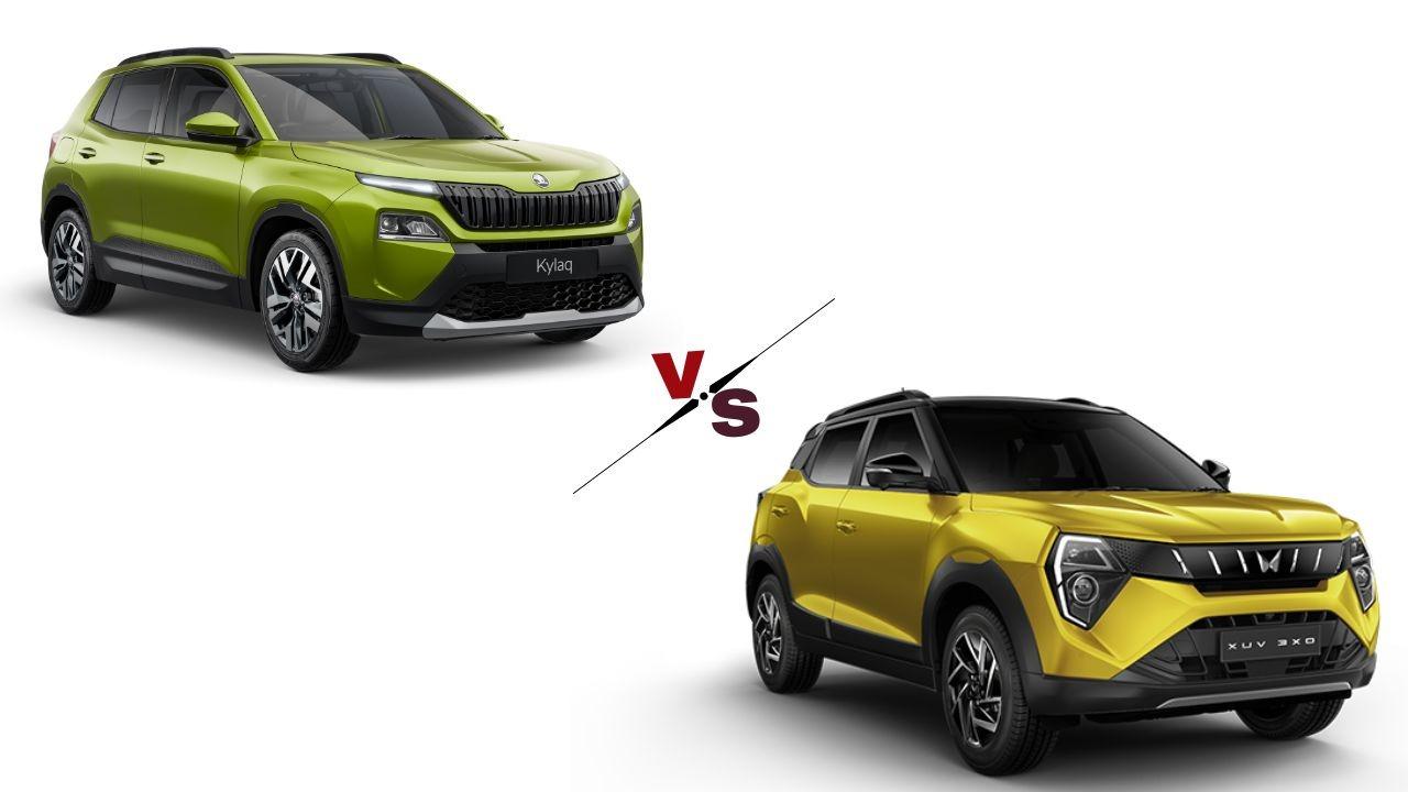 Skoda Kylaq vs Mahindra XUV 3XO