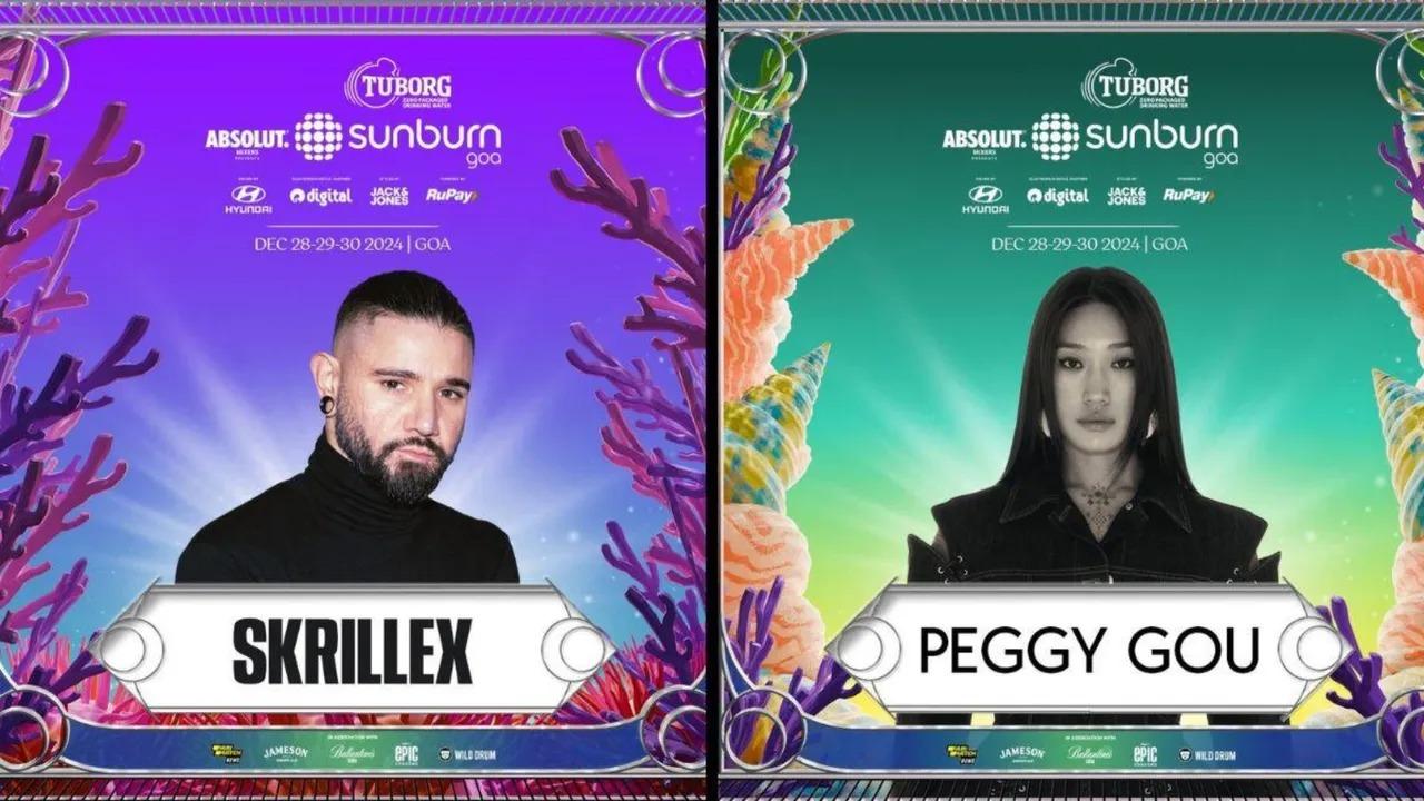 Skrillex and Peggy Gou added to Sunburn Goa 2024's edition