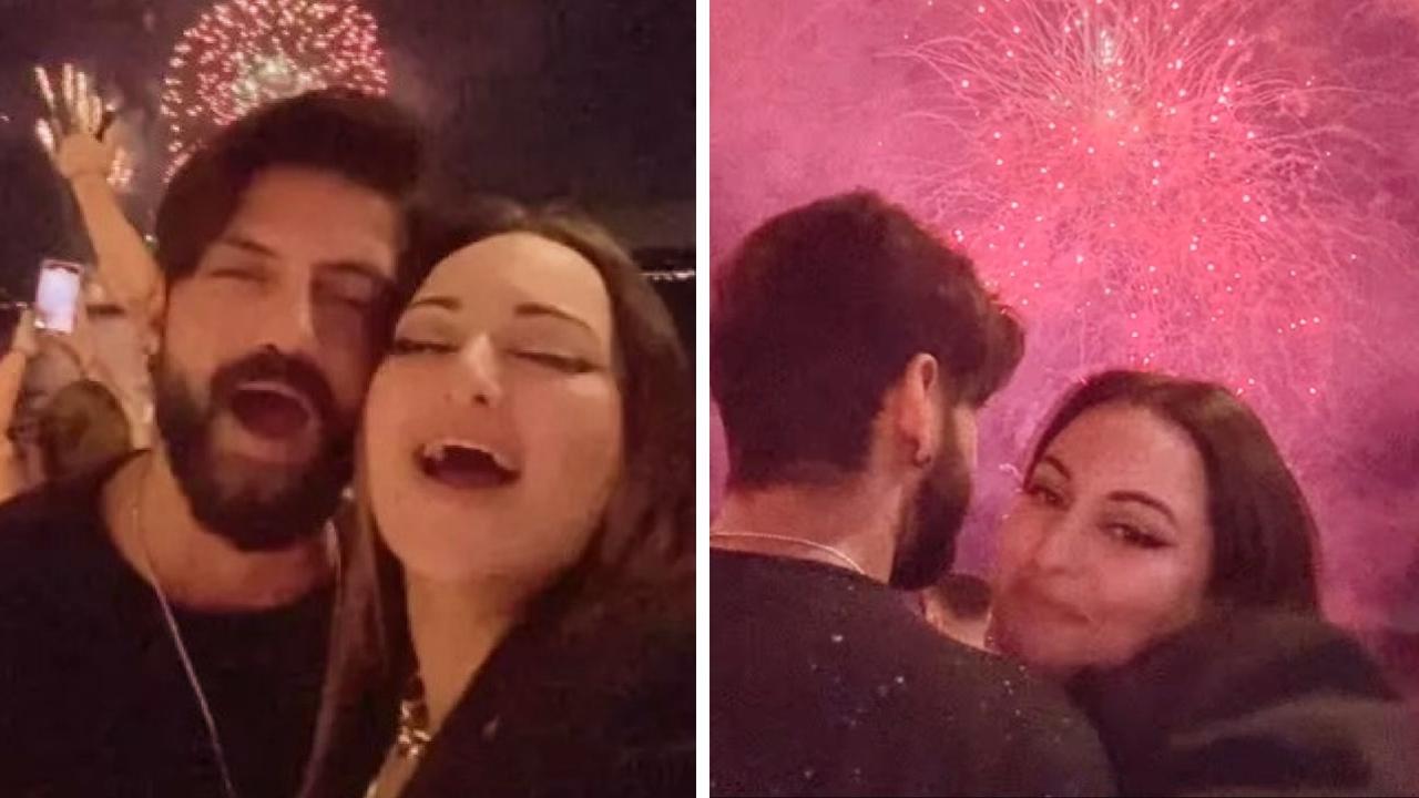 Sonakshi Sinha-Zaheer Iqbal trolled for NYE celebration