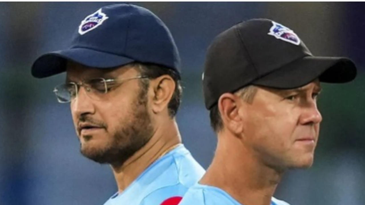 Sourav Ganguly and Ricky Ponting