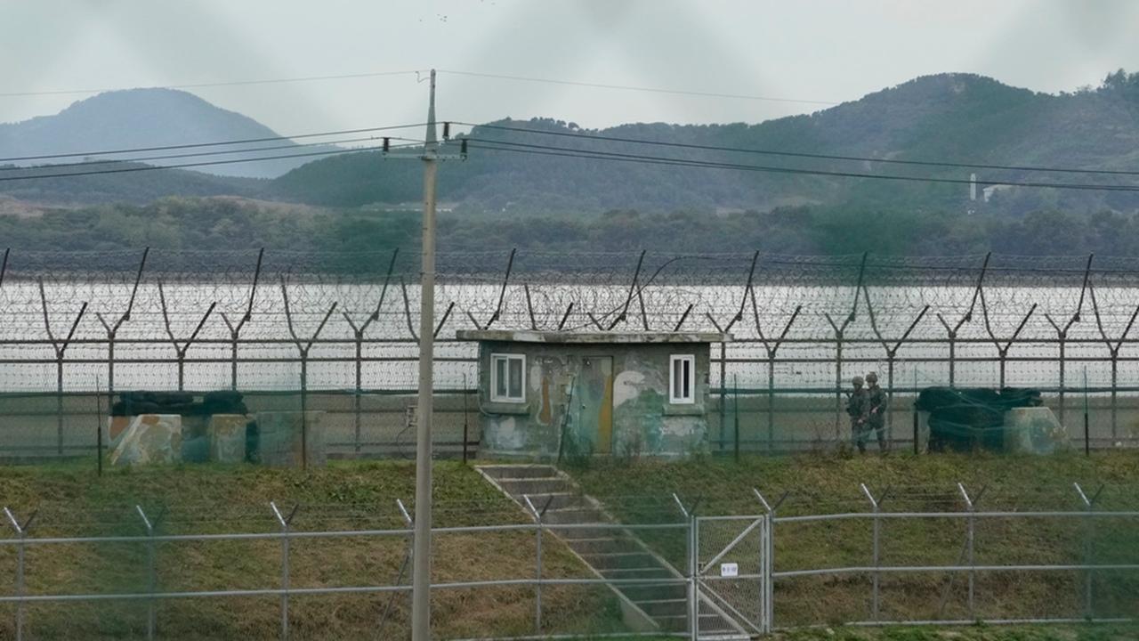 South Korean army soldiers