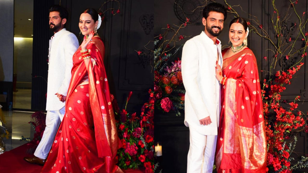 Sonakshi Sinha-Zaheer Iqbal Wedding Reception