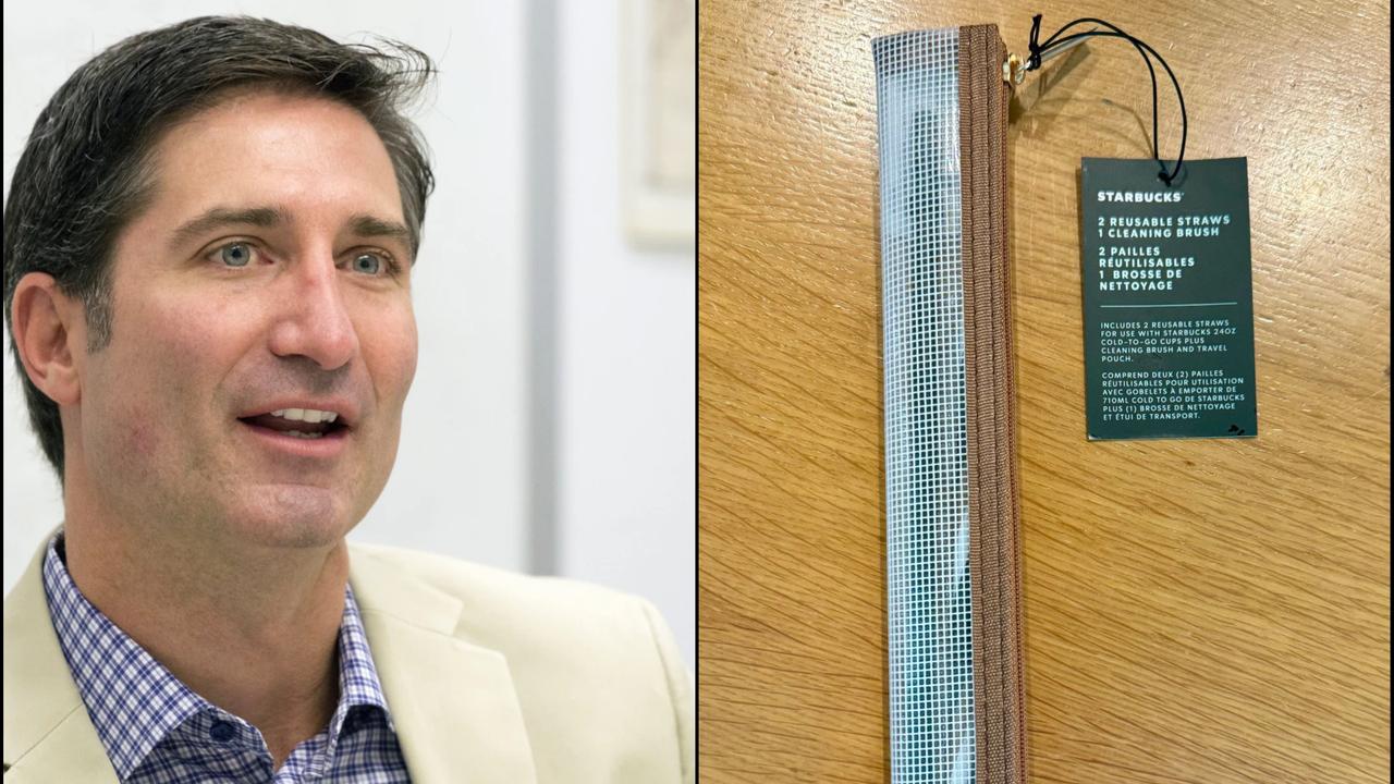 Starbucks CEO,Brian Niccol,paper straws,plastics straws,viral memes,viral news,trending news,Starbucks CEO Brian Niccol,jet travel,work commute,Trending Meme,Starbucks memes,Starbucks CEO jet