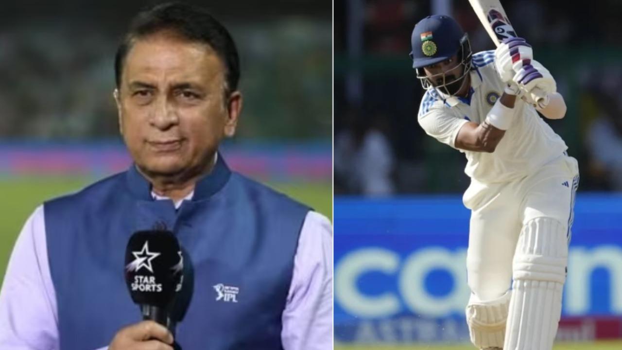 Sunil Gavaskar and KL Rahul