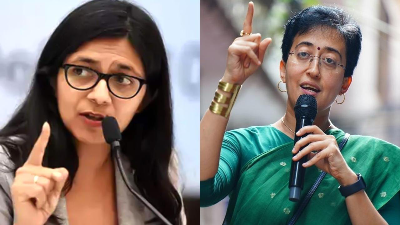 swati maliwal and atishi