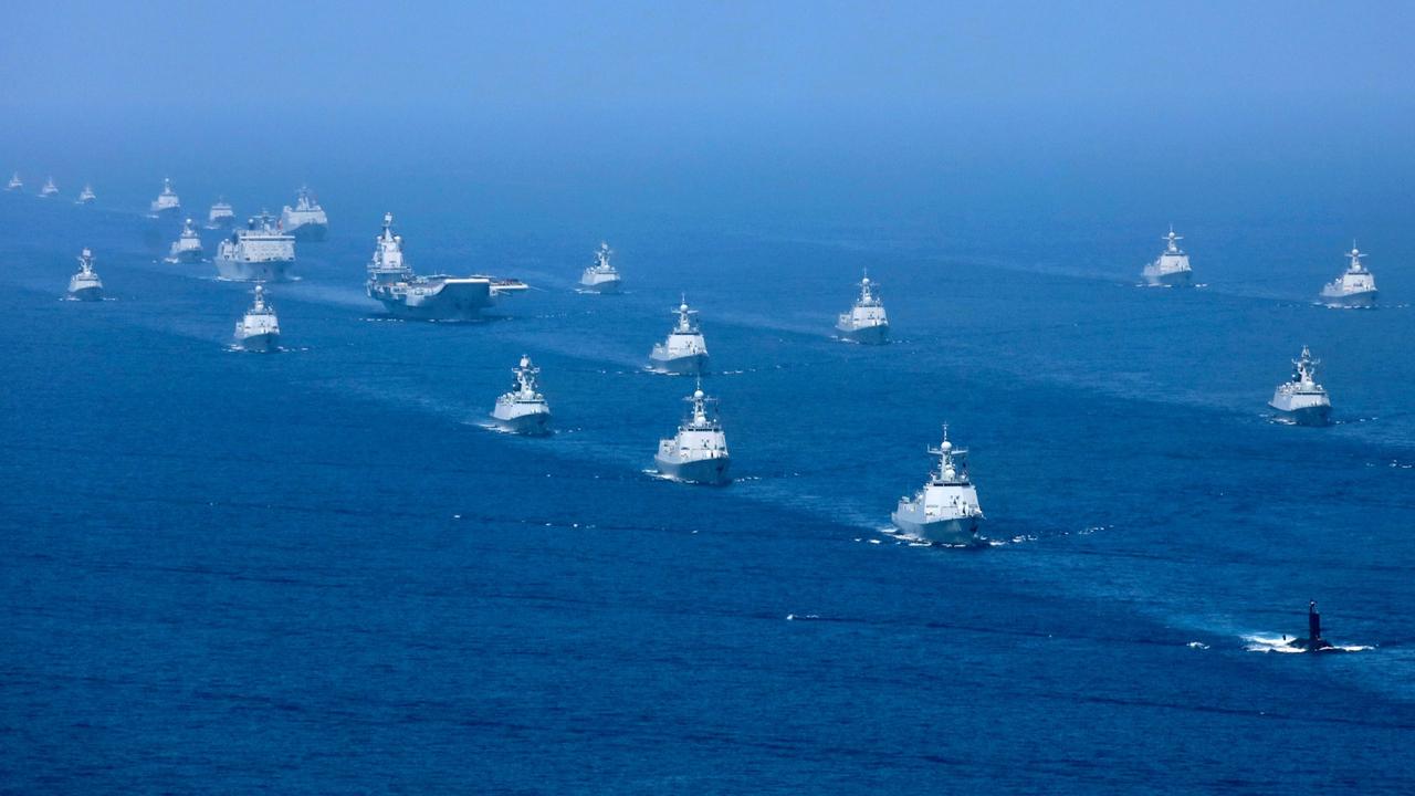 Taiwan Defense Ministry has claimed that large Chinese military force has been detected near island