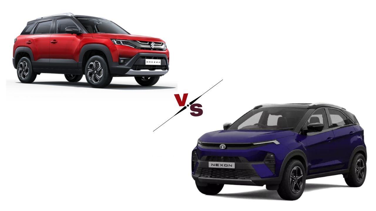 Tata Nexon vs Maruti Suzuki Brezza