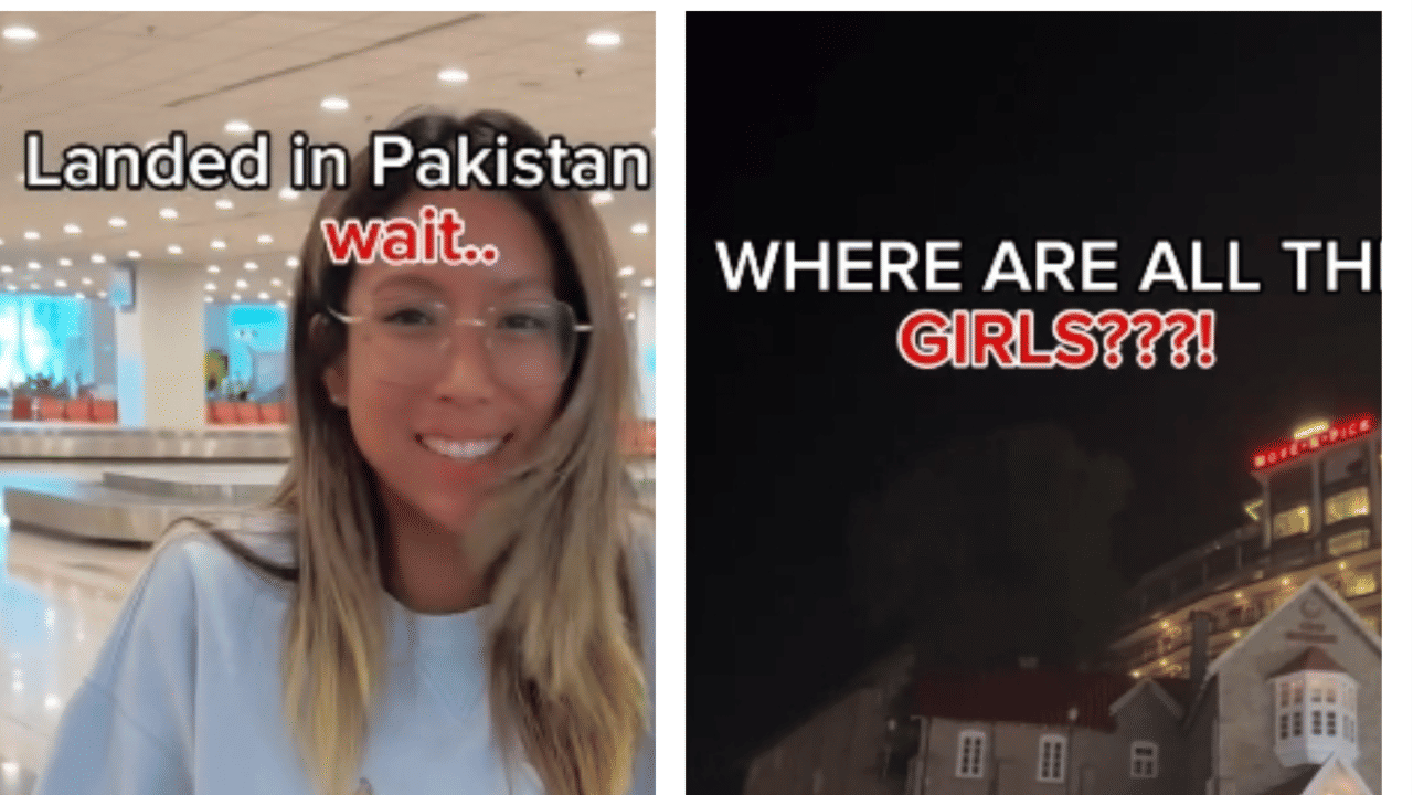 The influencer shared a reel on Instagram capturing various parts of Islamabad, the capital city of Pakistan, and was surprised to notice the absence of women in public spaces