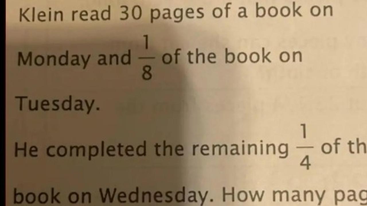 The problem asks for the total number of pages in a book after reading a specific number of pages over three consecutive days.