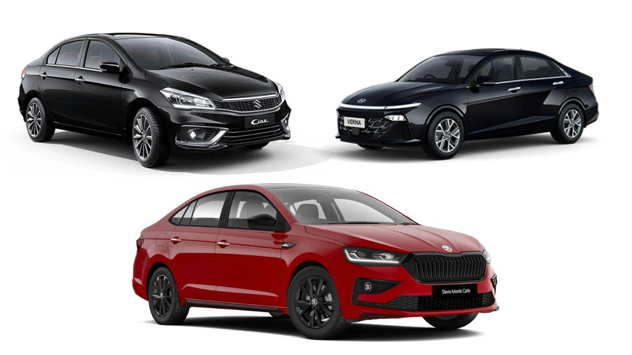 Top three alternatives of Honda City