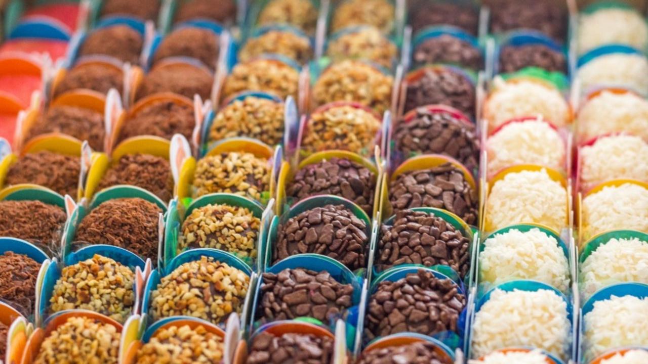 Traditional Brazilian Dessert - Brigadeiro.