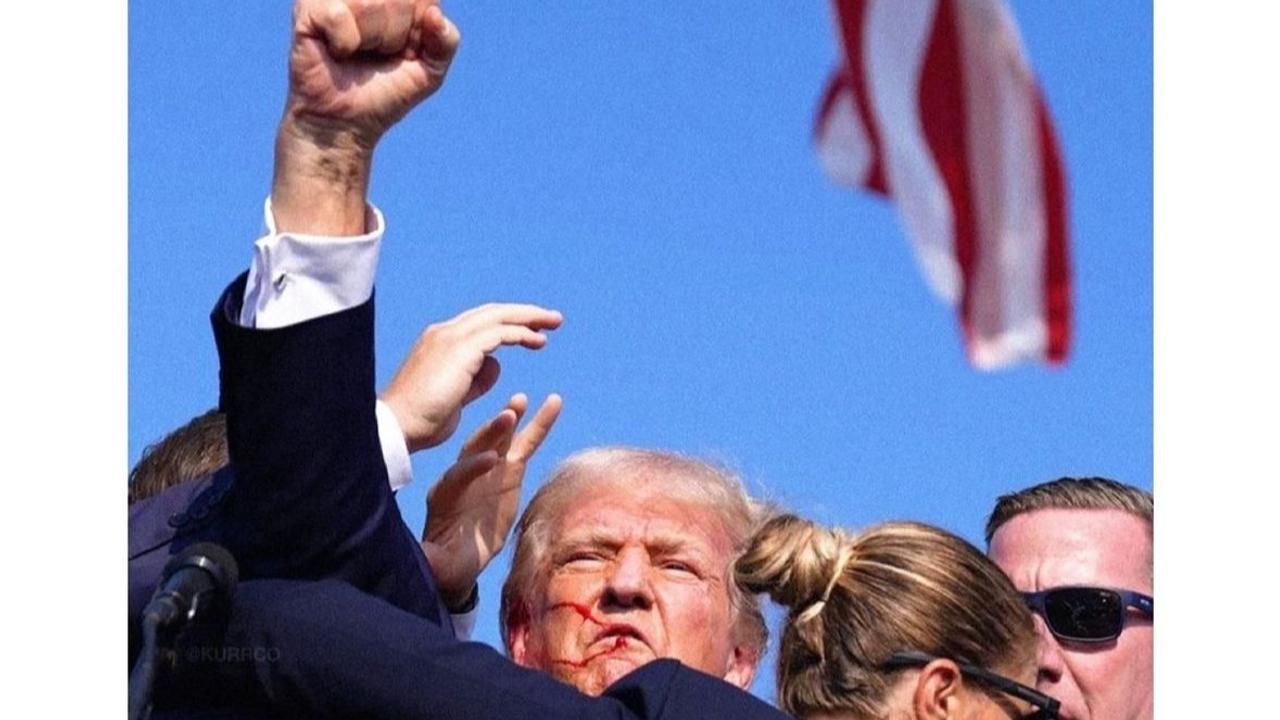 Donald Trump Shot at during a rally in Pennsylvania