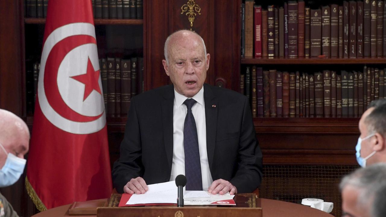 Tunisian President Kais Saied wins election for the second time