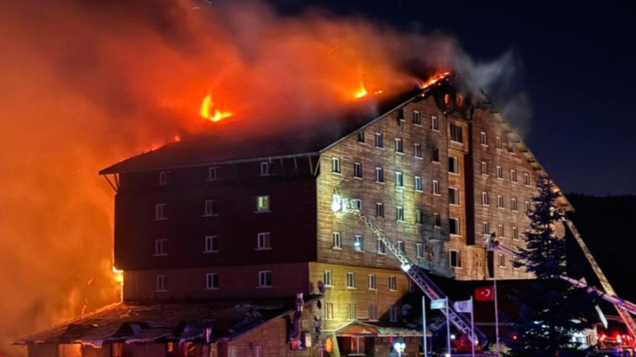 Turkey ski resort hotel fire