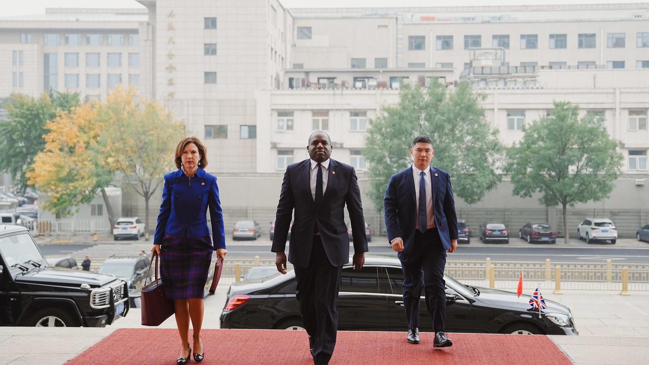 UK Foreign Secretary David Lammy visits China